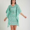 Tropical Breeze Sustainable Cotton Kaftan for Women